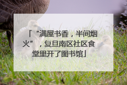 “满屋书香，半间烟火”，复旦南区社区食堂里开了图书馆