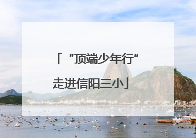 “顶端少年行”走进信阳三小