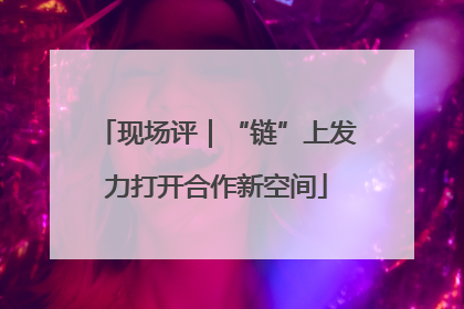 现场评｜“链”上发力打开合作新空间