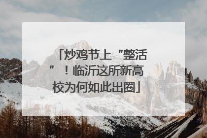 炒鸡节上“整活”！临沂这所新高校为何如此出圈