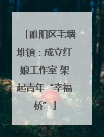 睢阳区毛堌堆镇：成立红娘工作室 架起青年“幸福桥”