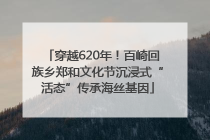 穿越620年！百崎回族乡郑和文化节沉浸式“活态”传承海丝基因