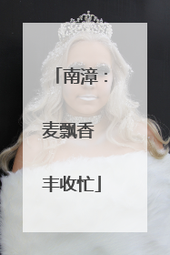 南漳：麦飘香 丰收忙