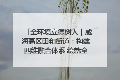 全环境立德树人｜威海高区田和街道：构建四维融合体系 绘就全环境立德树人新画卷