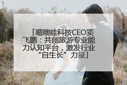 嗯噢哇科技CEO窦飞鹏：共创旅游专业能力认知平台，激发行业“自生长”力量