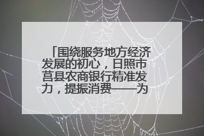 围绕服务地方经济发展的初心，日照市莒县农商银行精准发力，提振消费——为文旅注入金融动能