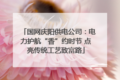 国网庆阳供电公司：电力护航“香”约时节 点亮传统工艺致富路