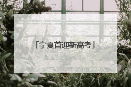 宁夏首迎新高考