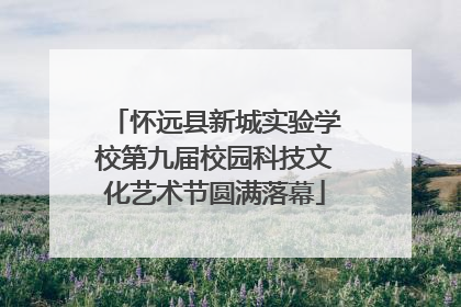 怀远县新城实验学校第九届校园科技文化艺术节圆满落幕