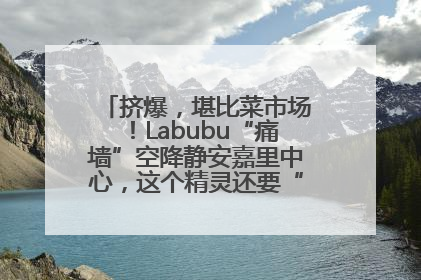 挤爆，堪比菜市场！Labubu“痛墙”空降静安嘉里中心，这个精灵还要“突袭”便利店？