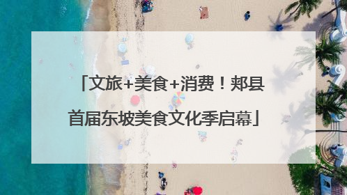 文旅+美食+消费！郏县首届东坡美食文化季启幕