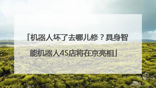 机器人坏了去哪儿修？具身智能机器人4S店将在京亮相