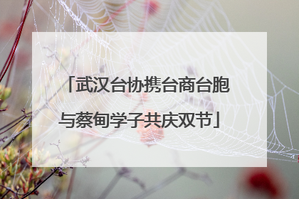 武汉台协携台商台胞与蔡甸学子共庆双节