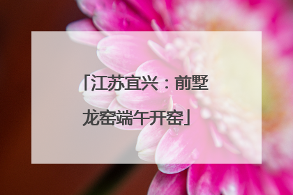 江苏宜兴：前墅龙窑端午开窑