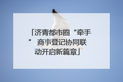 济青都市圈“牵手” 商事登记协同联动开启新篇章