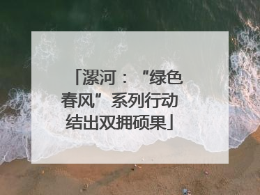 漯河：“绿色春风”系列行动结出双拥硕果