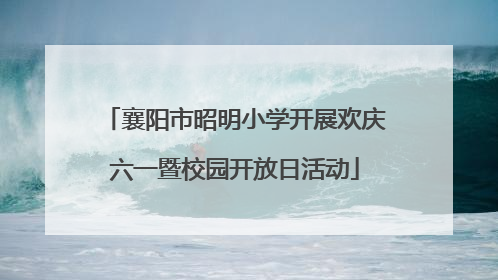 襄阳市昭明小学开展欢庆六一暨校园开放日活动