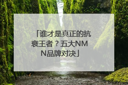谁才是真正的抗衰王者？五大NMN品牌对决