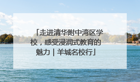走进清华附中湾区学校，感受浸润式教育的魅力｜羊城名校行