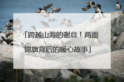 跨越山海的谢意！两面锦旗背后的暖心故事