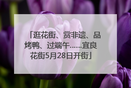 逛花街、赏非遗、品烤鸭、过端午……宜良花街5月28日开街