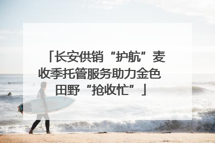 长安供销“护航”麦收季托管服务助力金色田野“抢收忙”