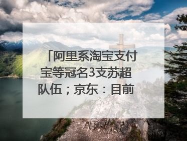 阿里系淘宝支付宝等冠名3支苏超队伍；京东：目前京东币链科技并没有开始发行稳定币｜早资道