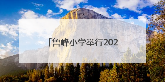 鲁峰小学举行2025届学生毕业典礼暨建校十周年庆祝活动