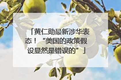 黄仁勋最新涉华表态！“美国的政策假设显然是错误的”