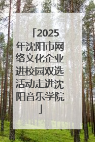 2025年沈阳市网络文化企业进校园双选活动走进沈阳音乐学院